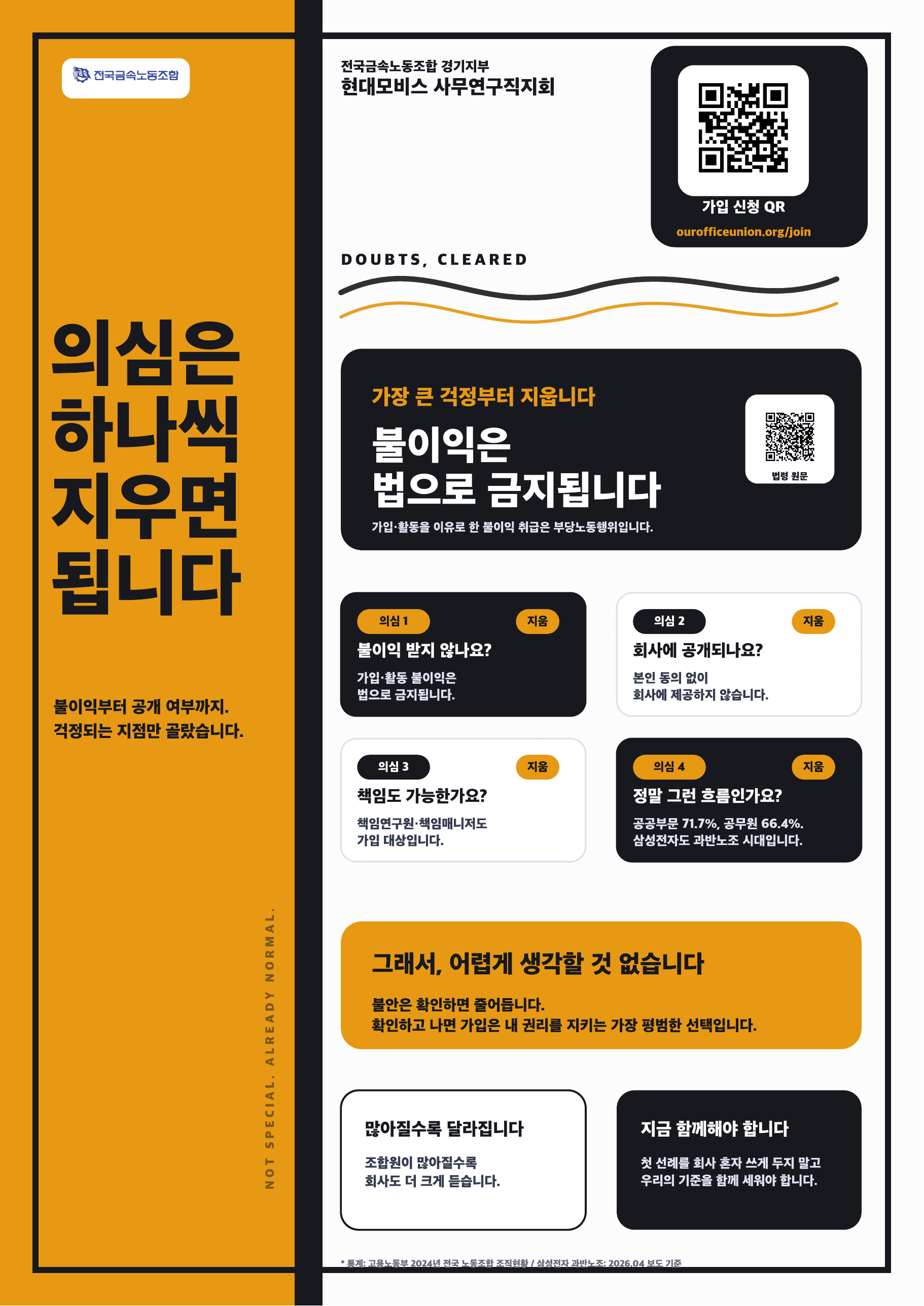 의심은 하나씩 지우면 됩니다 폼보드